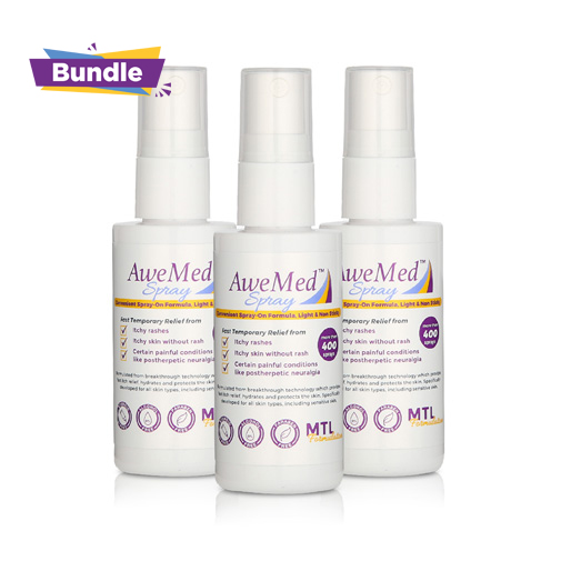 AweMed Fast Itch Relief Skincare For Eczema