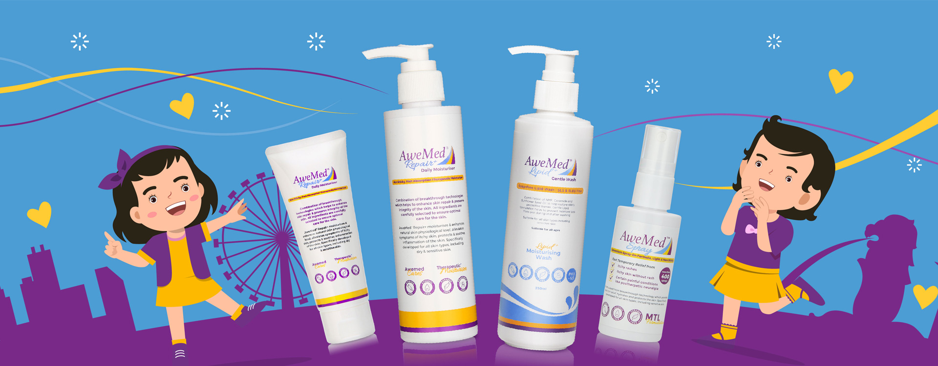 family-photo-banner AweMed Gentle Skincare For Soft And Calm Skin